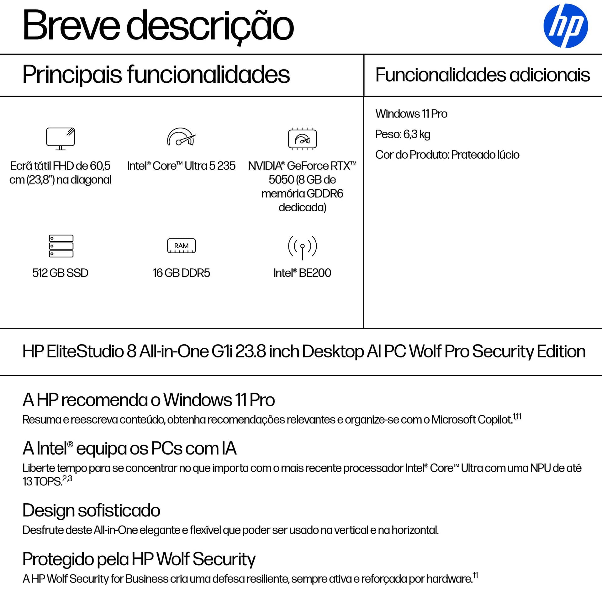 HP EliteStudio 8 G1i AI Wolf Pro Security Edition — miniatura 4