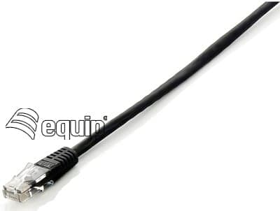 EQUIP CHICOTE CAT6 U/UTP 20M PRETO, miniatura 1