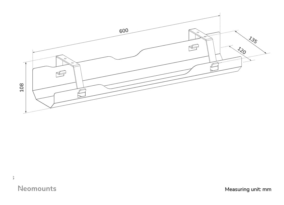 Neomounts ADS07-122WH, miniatura 11