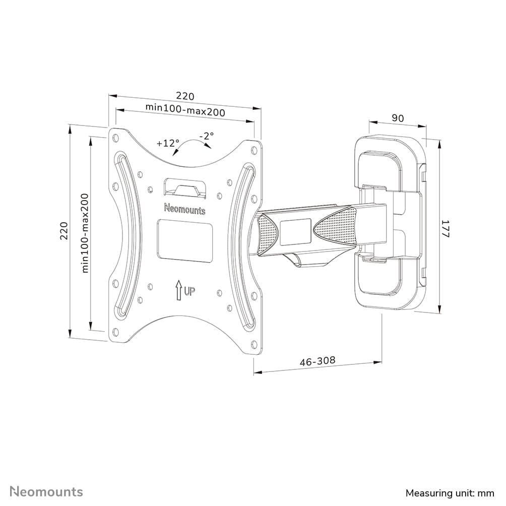 Neomounts WL40-540BL12, miniatura 17