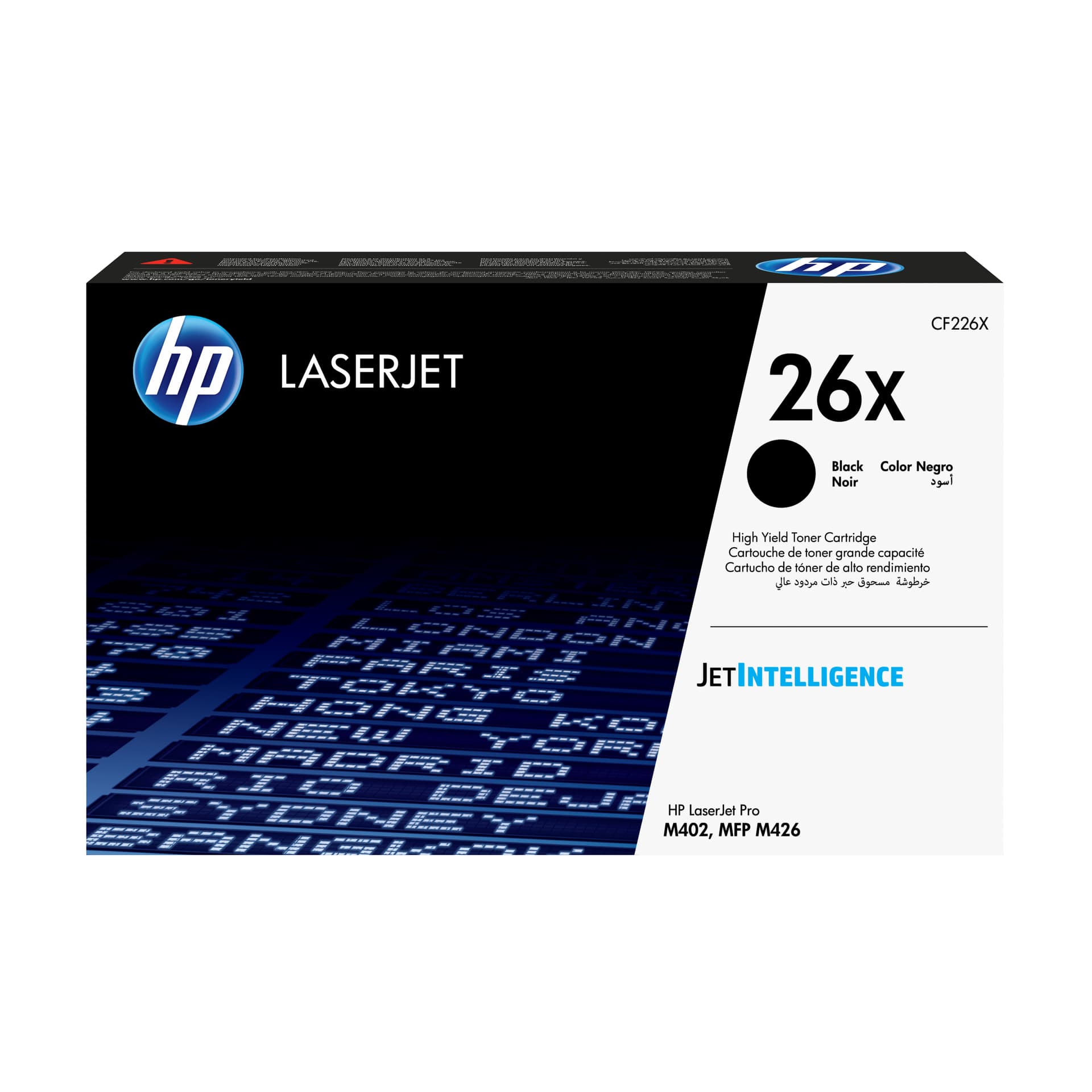 HP 26X original Toner cartridge black CF226X HY