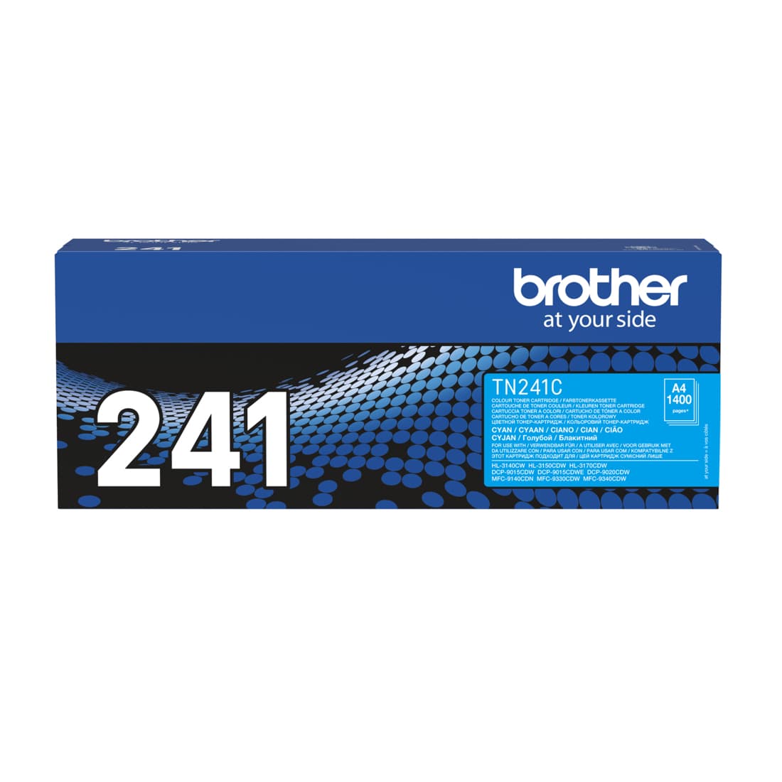 BROTHER TN241C Toner cyan ptr HL3140CW/3170CDW/DCP9020CN/MFC9140CDN - 1.400 pag