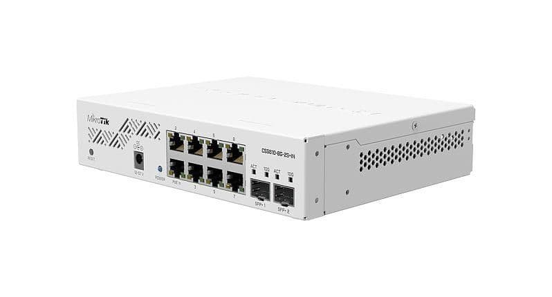 MikroTik CSS610-8G-2S+IN network switch Gigabit Ethernet