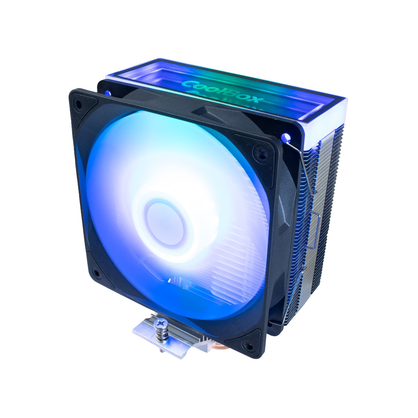 COOLBOX CPU COOLER ARGB 4 HEATPIPES
