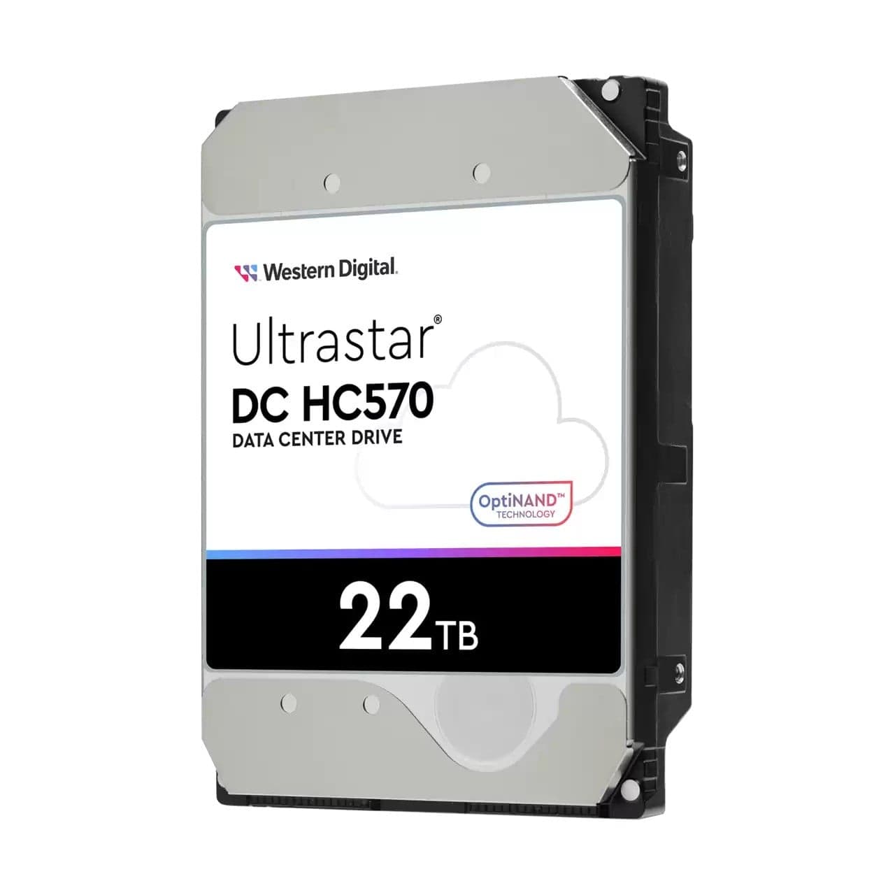 WD Ultrastar DC HC570 - Disco rígido - 22 TB - interna - 3.5" - SAS 12Gb/s - 7200 rpm - buffer: 512 MB