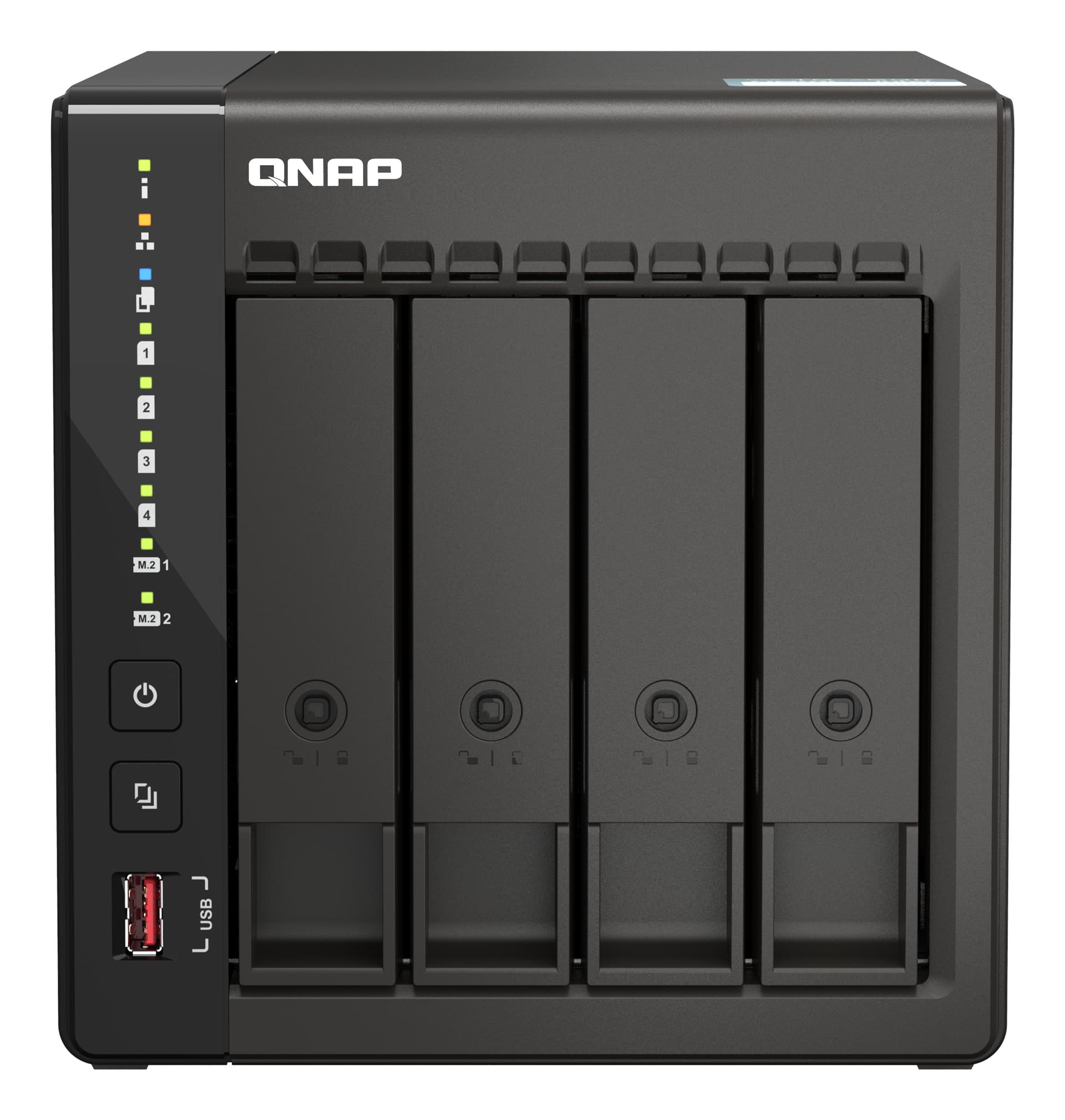 QNAP TS-453E, Intel® Celeron®, 8 GB, 0 TB, QNAP QTS