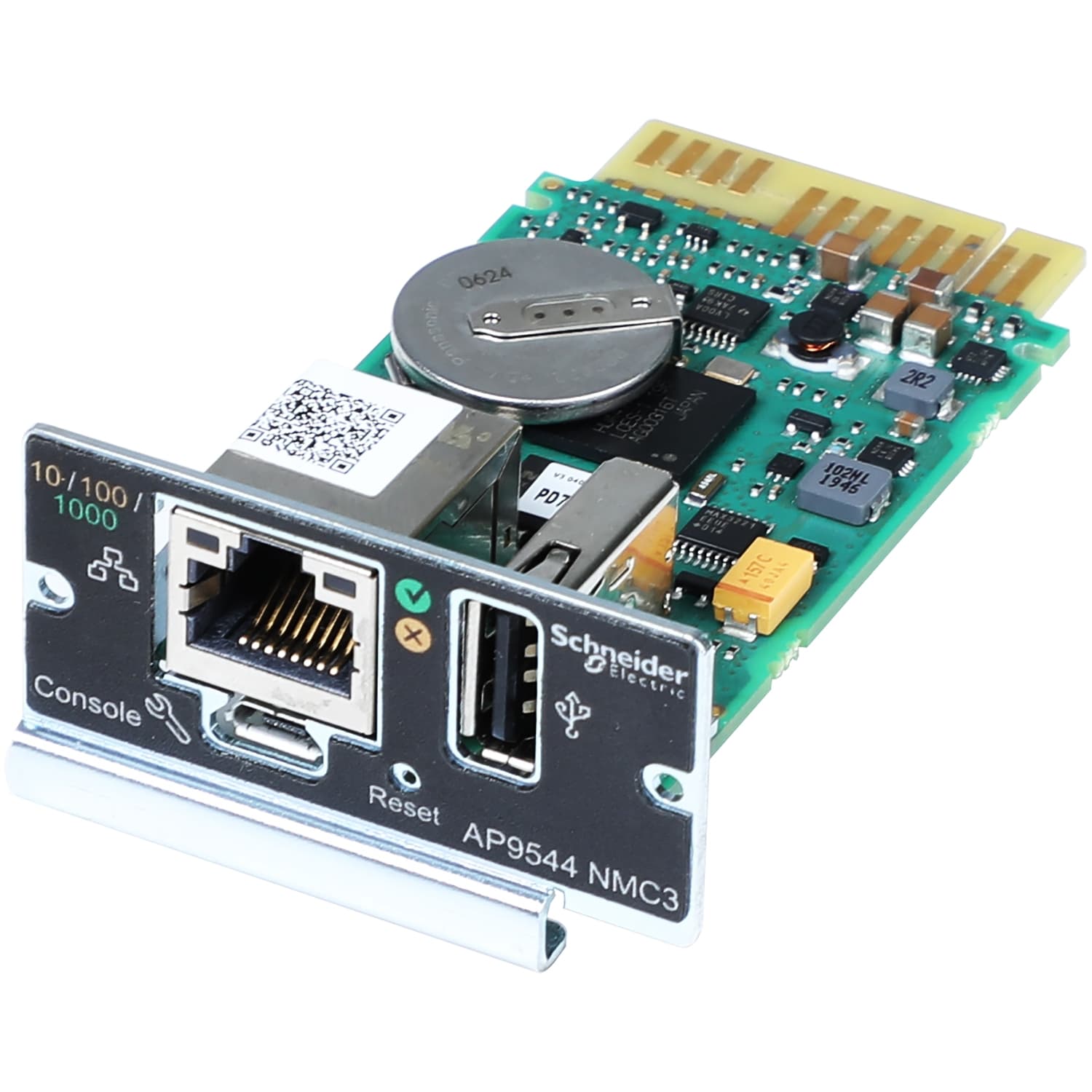 Schneider - Adaptador de gestão remota - Gigabit Ethernet - para P/N: SRVSL1KRARK, SRVSL2KRARK, SRVSL3KRARK