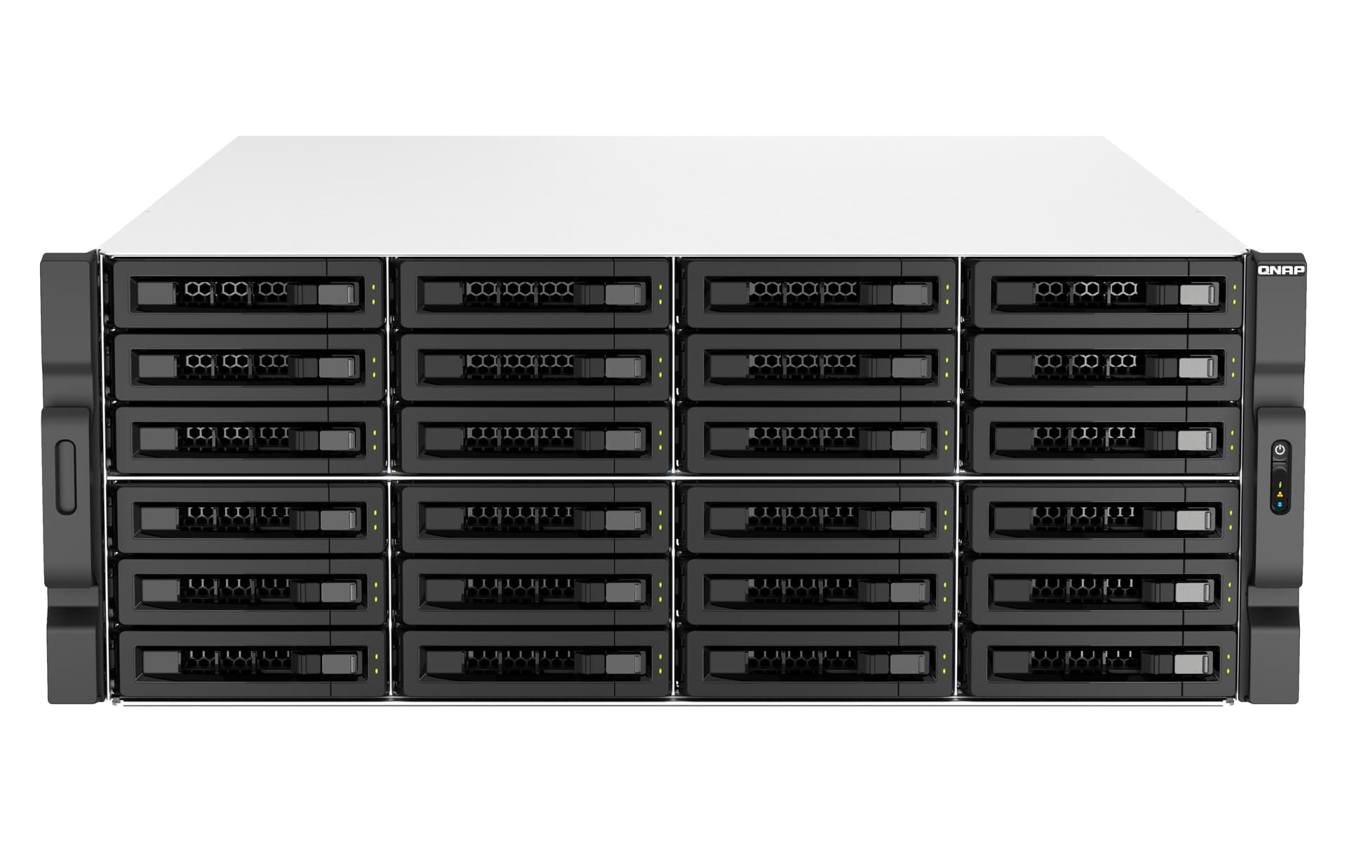 QNAP TS-H3087XU-RP, Intel Xeon E, 64 GB, 0 TB, QuTS hero