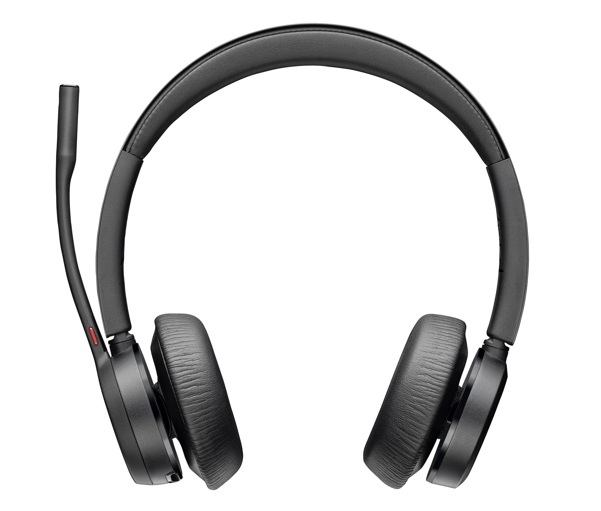 Poly Voyager 4320-M - Voyager 4300 UC series - auscultadores - no ouvido - bluetooth - sem fios, com cabo - USB-C - preto - Certificado para Microsoft Teams, Certificação Zoom - Replaces Poly SKU 218478-02