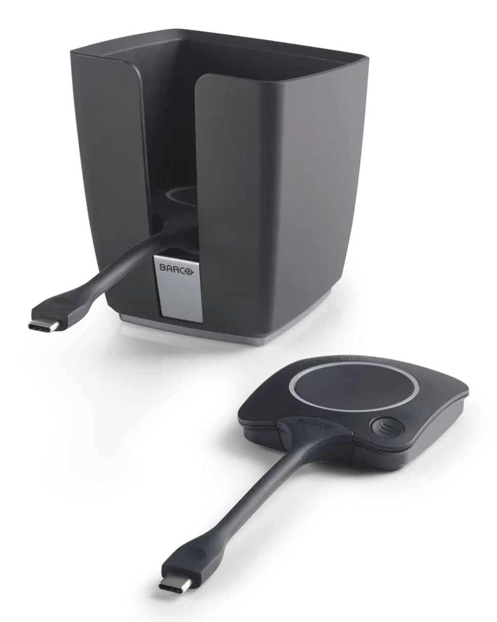 Barco ClickShare Tray - Suporte de interruptor de botão - com 2 ClickShare USB-C Buttons
