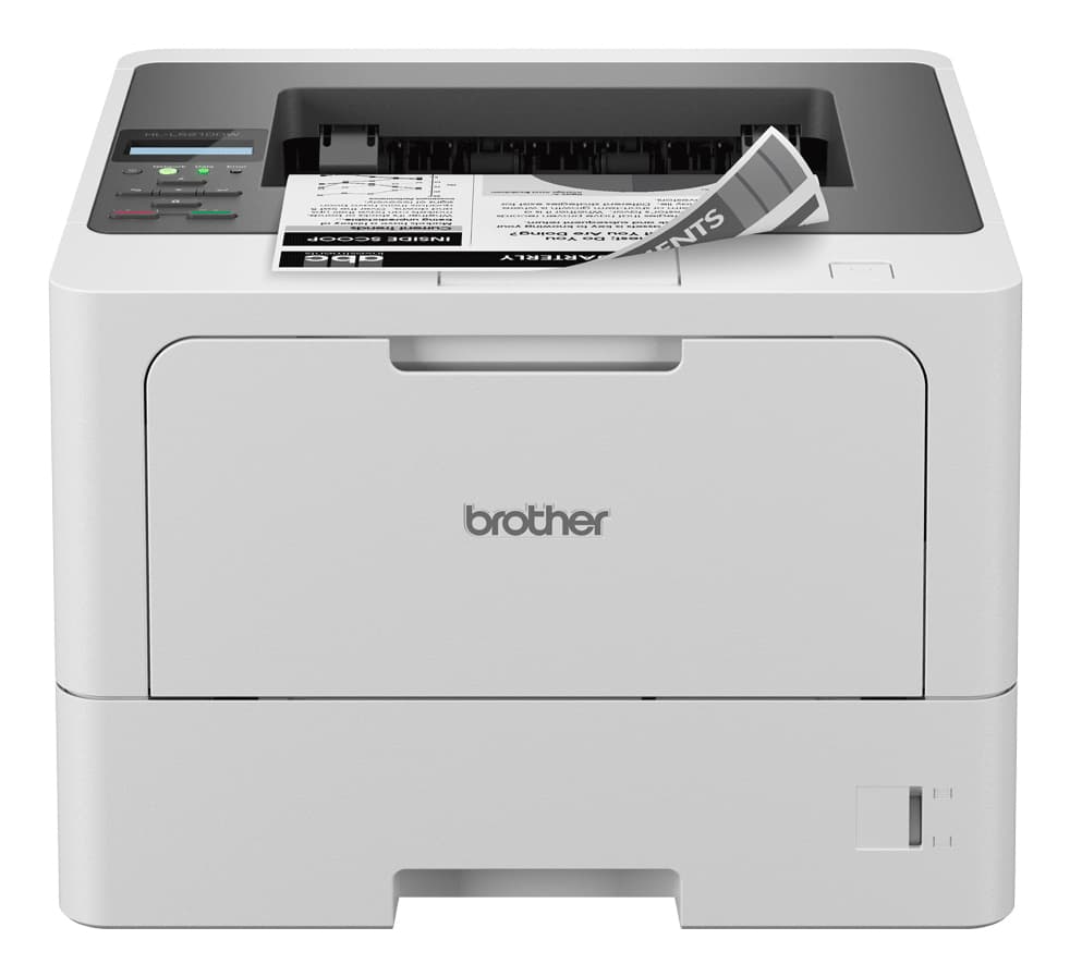 Brother HL-L5210DW - Impressora - P/B - Duplex - laser - A4/Legal - 1200 x 1200 ppp - até 48 ppm - capacidade: 350 folhas - USB 2.0, Gigabit LAN, Wi-Fi(n), NFC