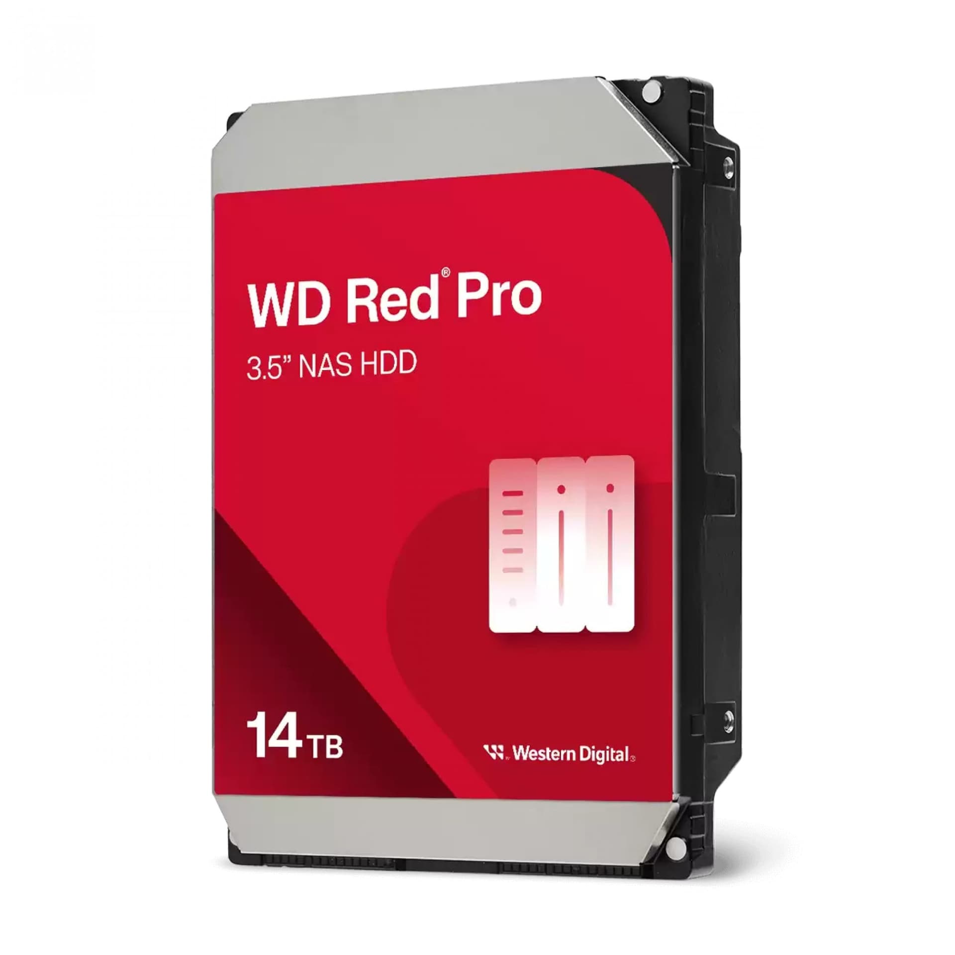 WD Red Pro WD142KFGX - Disco rígido - 14 TB - interna - 3.5" - SATA 6Gb/s - 7200 rpm - buffer: 512 MB