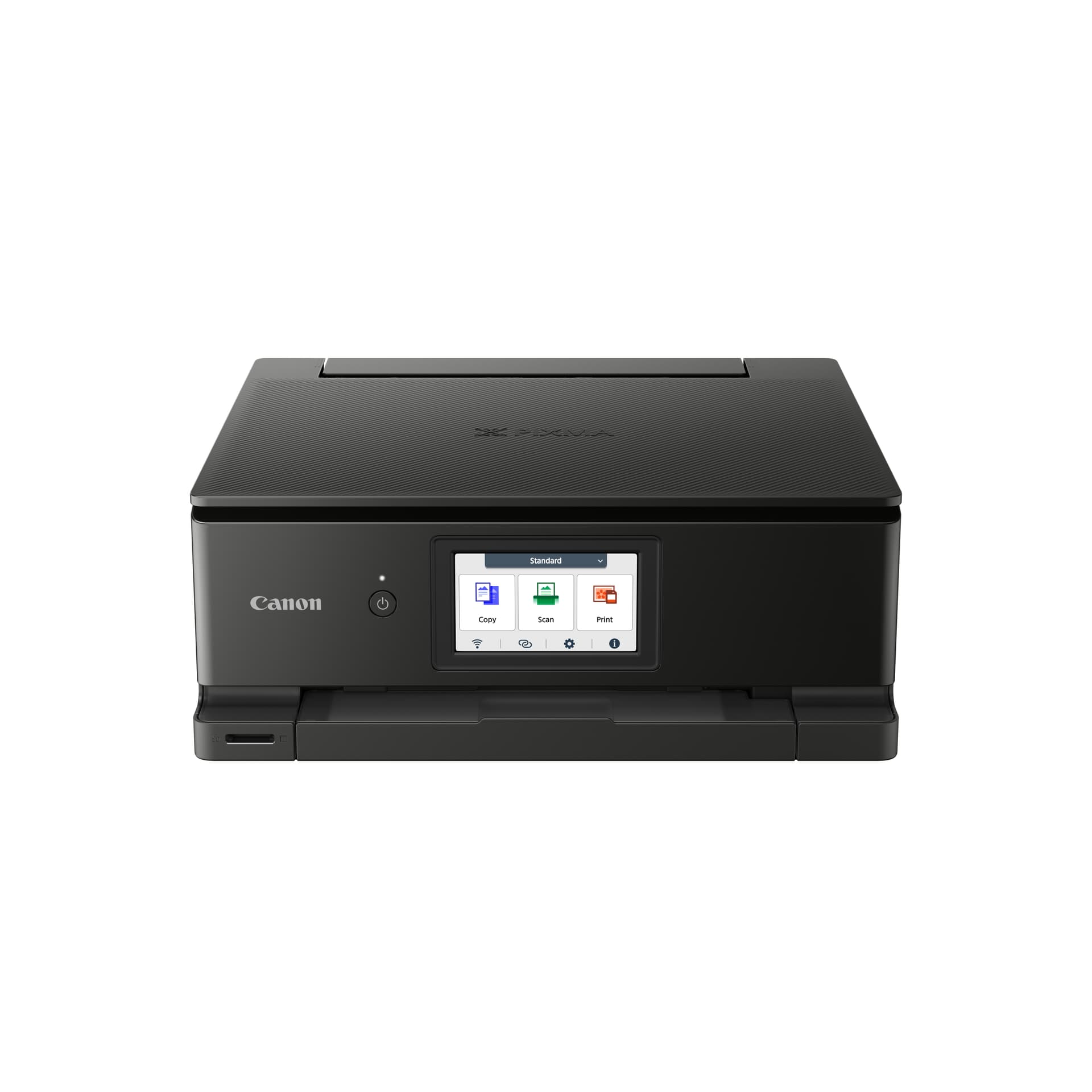 Canon PIXMA TS8750 - Impressora multi-funções - a cores - jacto de tinta - Legal (216 x 356 mm) (original) - A4/Legal (media) - até 15 ipm (impressão) - 200 folhas - USB 2.0, Wi-Fi(ac) - preto