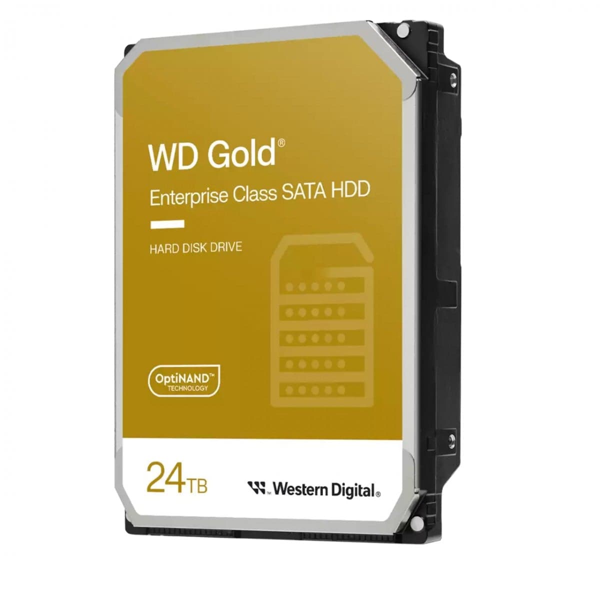 WD Gold - Disco rígido - Enterprise - 24 TB - interna - 3.5" - SATA 6Gb/s - 7200 rpm - buffer: 512 MB