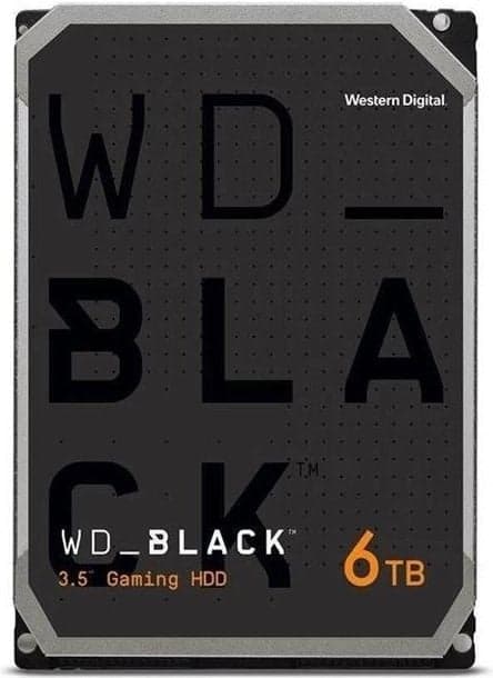 WD Black WD6004FZBX - Disco rígido - 6 TB - jogos - interna - 3.5" - SATA 6Gb/s - 7200 rpm - buffer: 256 MB