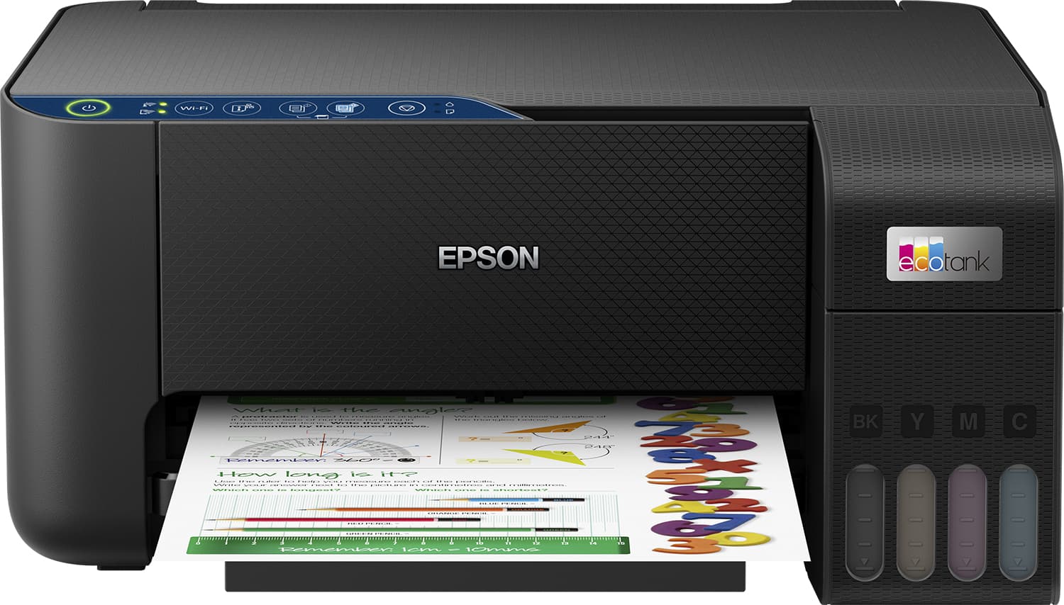 Epson EcoTank ET-2861 - Impressora multi-funções - a cores - jacto de tinta - ITS - A4 (media) - até 10 ppm (impressão) - 100 folhas - Wi-Fi, USB - preto