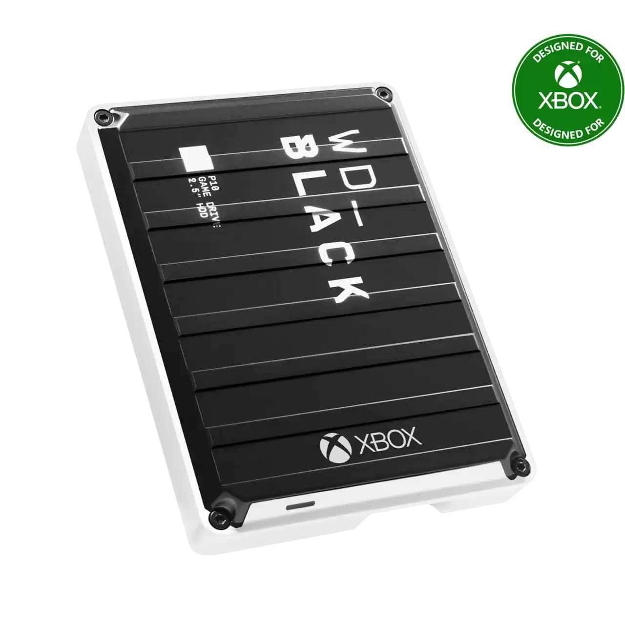 WD_BLACK P10 Game Drive for Xbox WDBZRG0060BBK - Disco rígido - 6 TB - externa (portátil) - 2.5" - USB 3.2 Gen 1 - preto