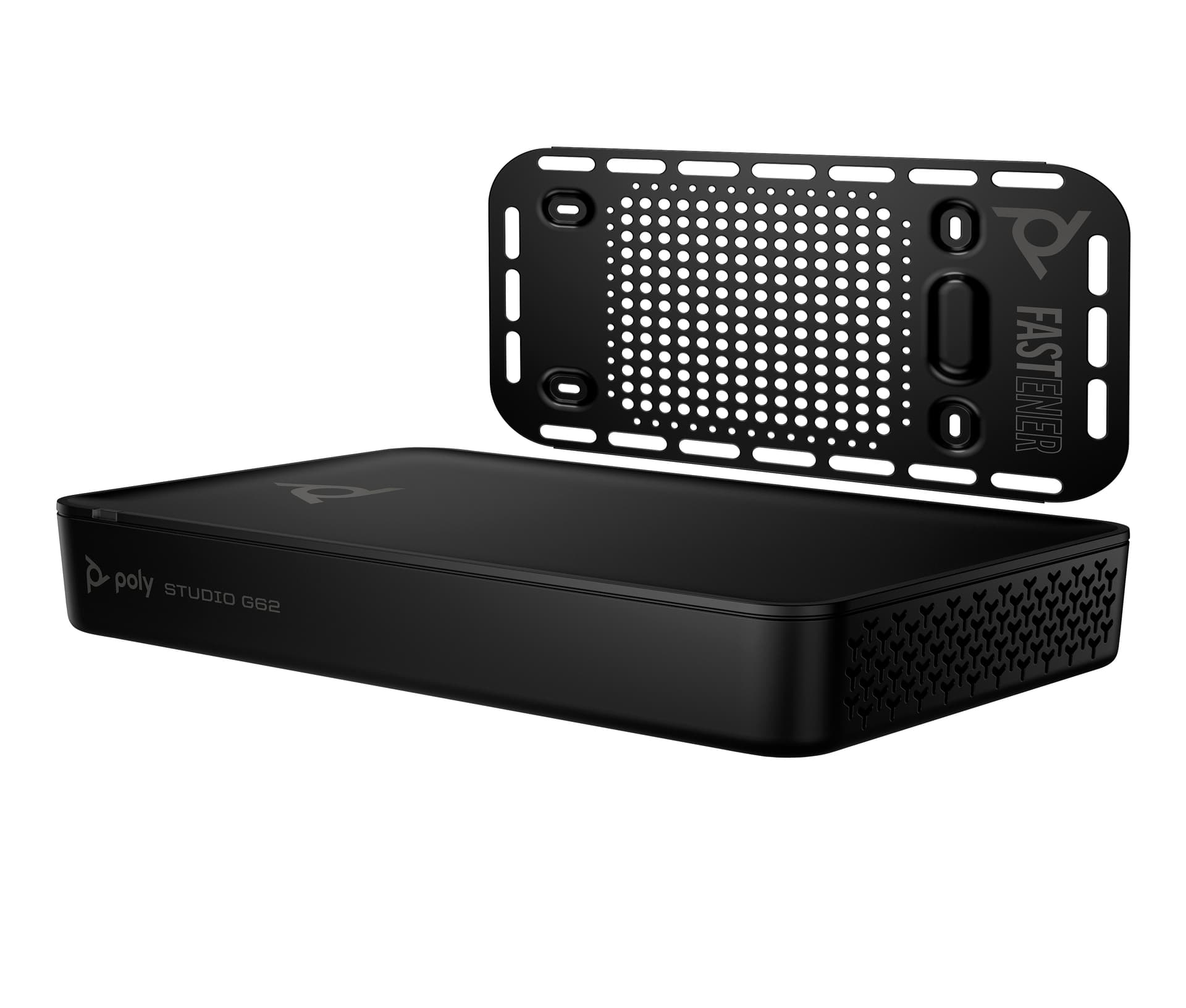 HP Poly Studio G62 - Sistema de videoconferência - Certificado para Microsoft Teams, Certificado para Poly Video - preto - com Mounting Plate Kit - power adapter included