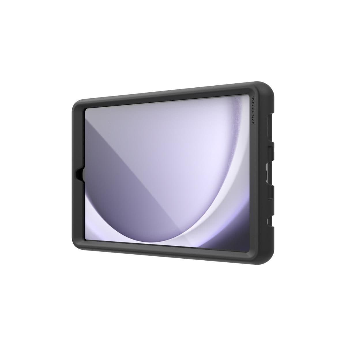 Compulocks Rugged Edge Case for Galaxy Tab A9 8.7" - Amortecedor para tablet - silicone - preto - para Samsung Galaxy Tab A9
