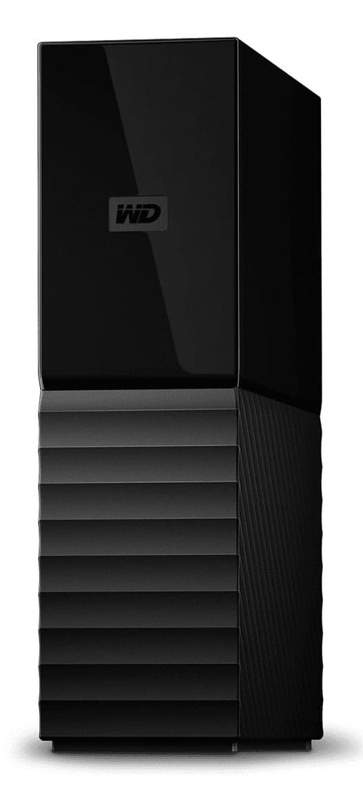 WD My Book WDBBGB0240HBK - Disco rígido - encriptado - 24 TB - externa (desktop) - USB 3.2 Gen 1 - 256-bits AES - preto