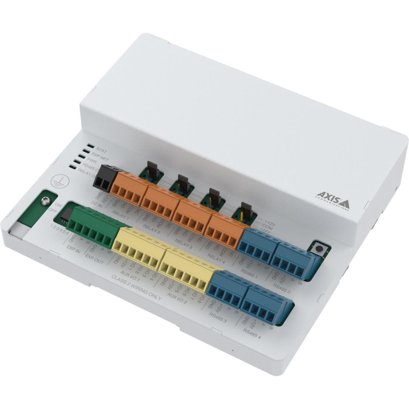 AXIS A9910 - Módulo de expansão - Modbus - branco, NCS S 1002-B - Compatível com TAA