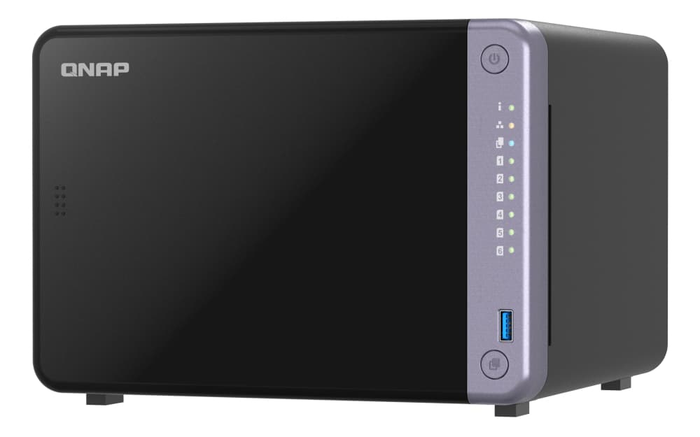 QNAP TS-632X, Alpine, 4 GB, 0 GB, QNAP QTS