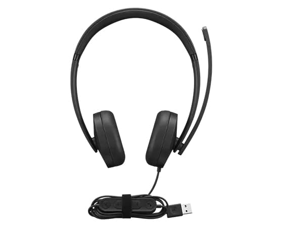 Lenovo Gen 2 - Auscultadores - no ouvido - com cabo - USB-A - preto