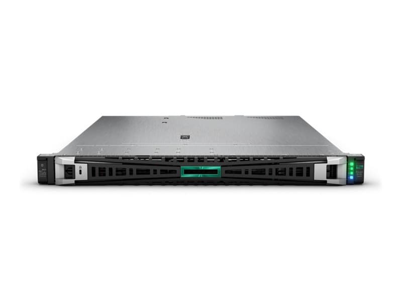 HPE ProLiant DL320 Gen11 - Servidor - montável em bastidor 1U - 1 via - 1 x Xeon Silver 4514Y / até 3.4 GHz - RAM 64 GB - SATA/SAS/PCI Express - hot-swap (permuta) 2.5" compartimento(s) - SSD 2 x 480 GB - Gigabit Ethernet - sem SO - monitor: nenhum
