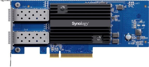 Synology E10G30-F2 - Adaptador de rede - PCIe 3.0 x8 baixo perfil - 10Gb Ethernet SFP+ x 2