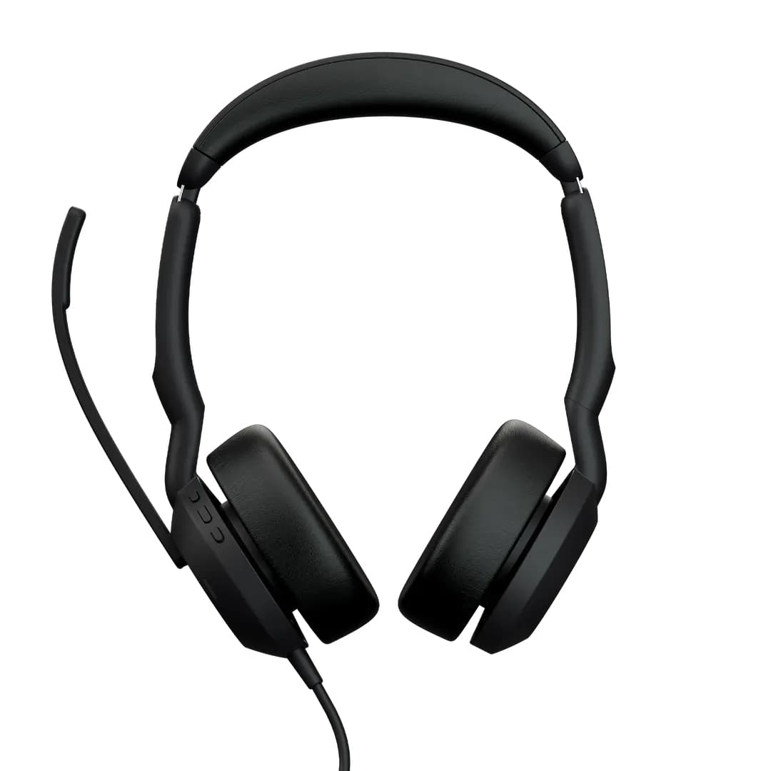 Jabra Evolve2 50 UC Stereo - Auscultadores - no ouvido - com cabo - cancelamento de ruído activo - USB-C, USB-A - certificação UC