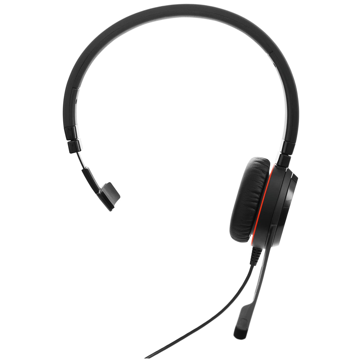 Jabra Evolve 20SE UC mono - Auscultadores - no ouvido - com cabo - USB-C, USB-A - isolamento de ruído - Certificação Alcatel-Lucent, Certificação Avaya, Certificado para Microsoft Teams, Cisco Certified, Certificação Unify
