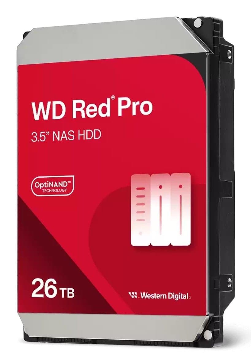 WD Red Pro WD260KFGX - Disco rígido - Enterprise - 26 TB - interna - 3.5" - SATA 6Gb/s - 7200 rpm - buffer: 512 MB