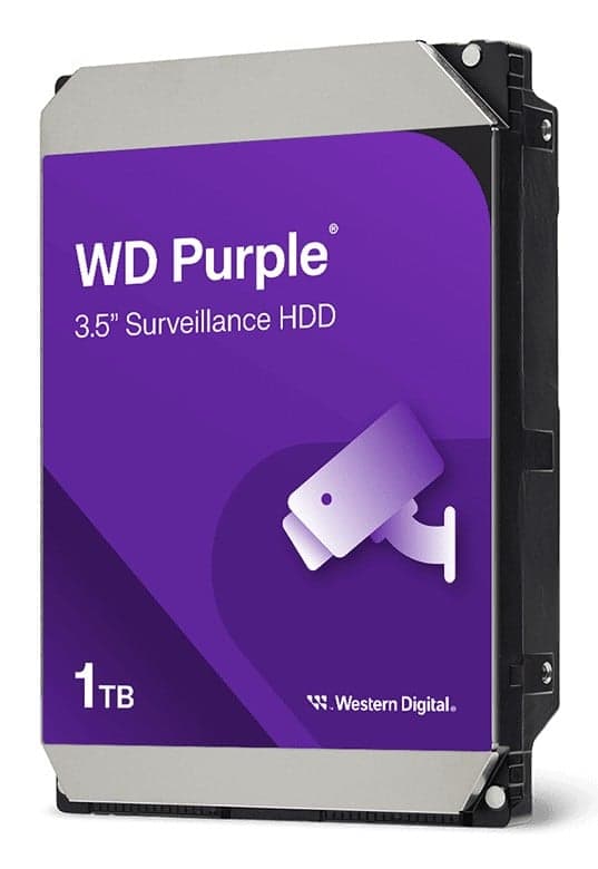 WD Purple Pro WD241PURP - Disco rígido - 24 TB - vigilância, vídeo inteligente - interna - 3.5" - SATA 6Gb/s - 7200 rpm - buffer: 512 MB