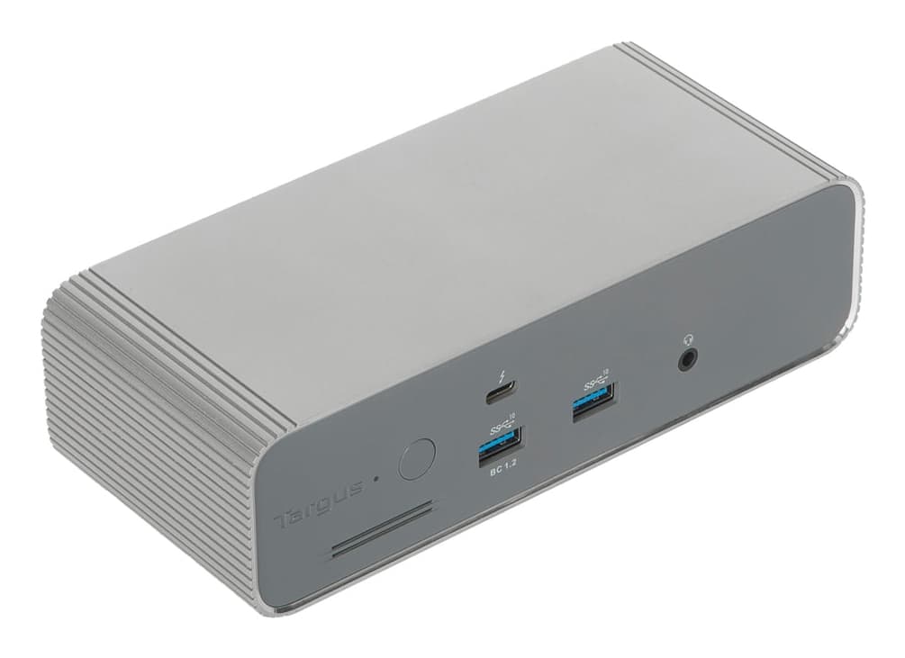 Targus EcoSmart - Estação de engate - USB-C / Thunderbolt 5 - 3 x Thunderbolt 5 - 2.5GbE, 1GbE - 180 Watt