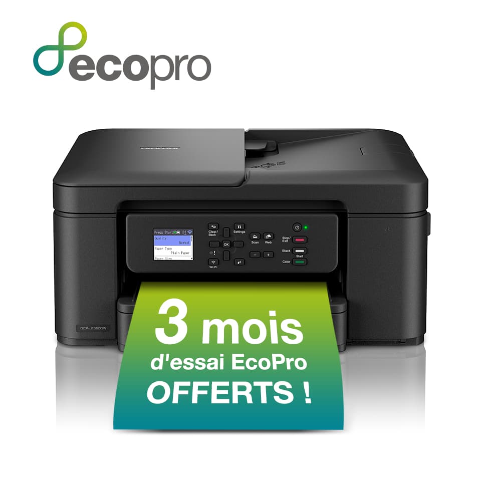 Brother DCP-J1360DW - Impressora multi-funções - a cores - jacto de tinta - A4/Legal (media) - 150 folhas - USB 2.0, Wi-Fi(n)