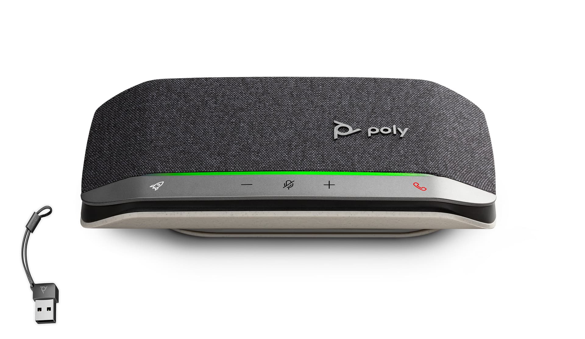 HP Poly Sync 20 - Alta-voz inteligente - bluetooth - com cabo, sem fios - USB-A, USB-C - preto - Certificação Zoom