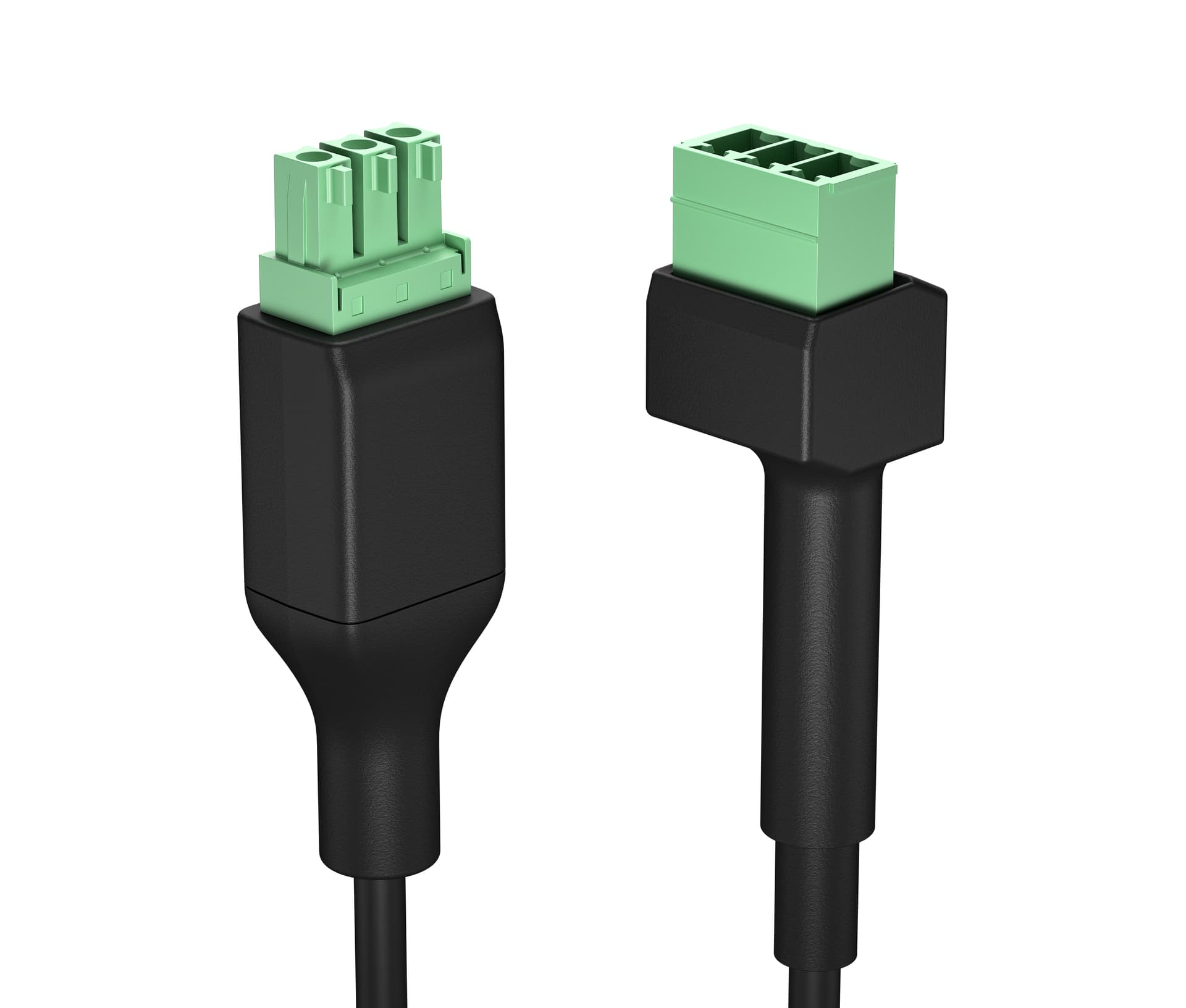 HP Poly Studio A2 - Cabo de extensão de microfone - Phoenix de 3 pinos macho para Phoenix de 3 pinos fêmea - 8 m - preto