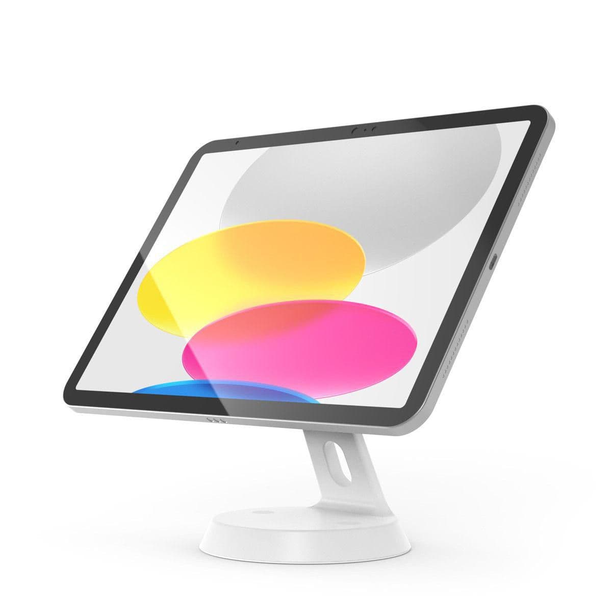 Compulocks GlideTab - Plataforma - para tablet - bloqueável - alumínio - branco - tamanho de tela: até 11" - balcão, montável em parede