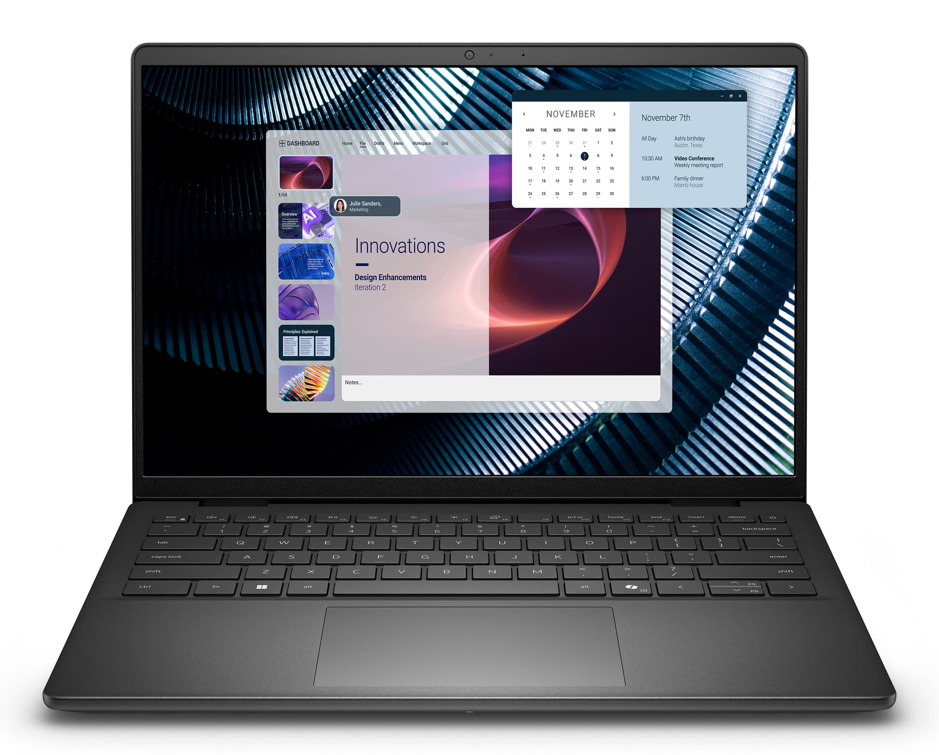 DELL Pro 14 Essential PV14250, Intel Core 7, 35,6 cm (14"), 1920 x 1200 pixels, 16 GB, 512 GB, Windows 11 Pro