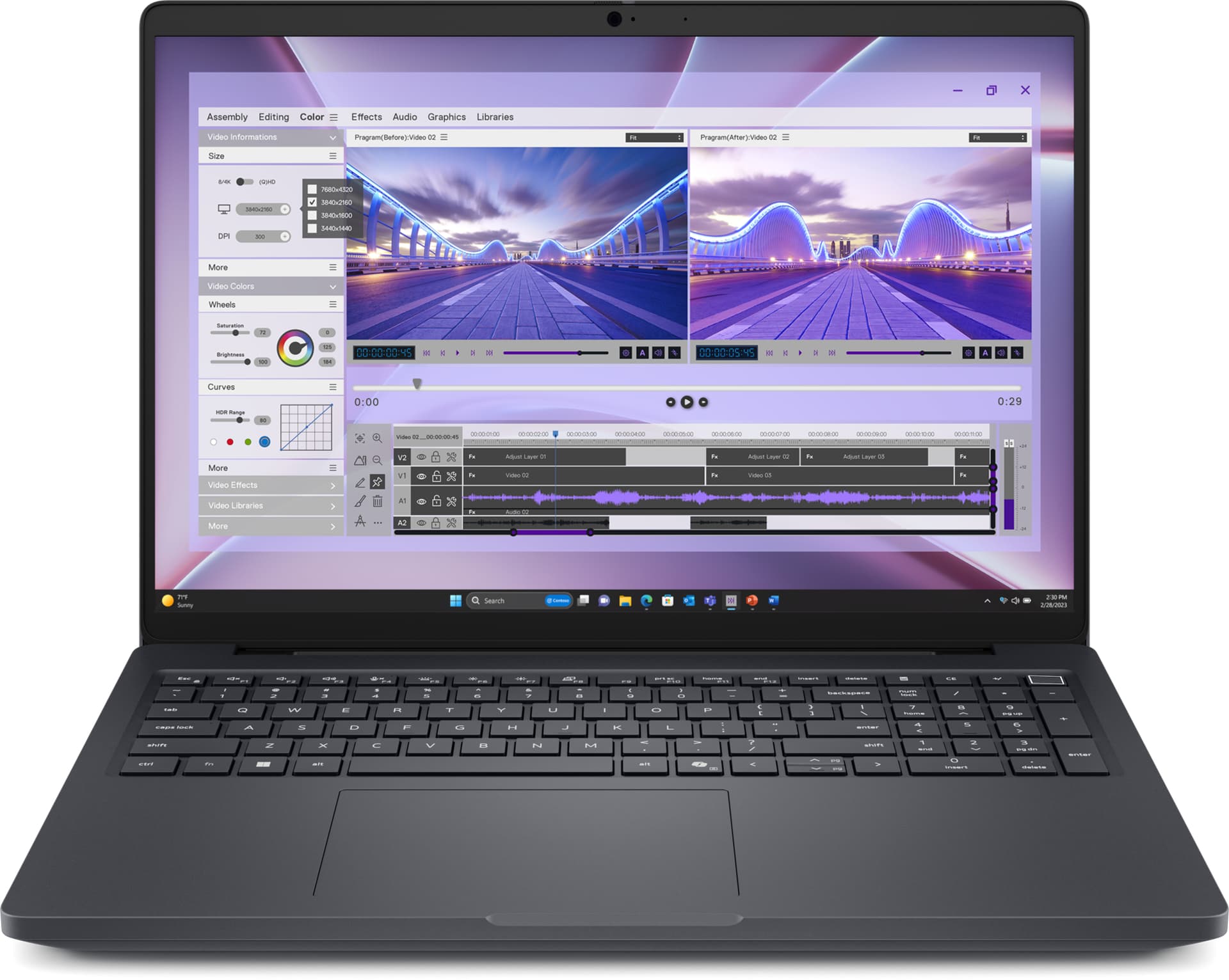DELL Pro Max 16 MC16250, Intel Core Ultra 7, 40,6 cm (16"), 1920 x 1200 pixels, 32 GB, 1 TB, Windows 11 Pro