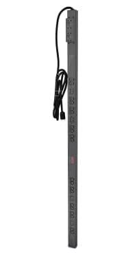 APC Basic Rack PDU Zero U - Unidade de distribuição de potência (montável em bastidor) - AC 200/208 V - 4992 VA - entrada: NEMA L6-30 - conectores de saída: 24 (power IEC 60320 C13, IEC 60320 C19) - 0U - 3 m cabo - preto - para P/N: SMTL2K2RM2UCL, SM