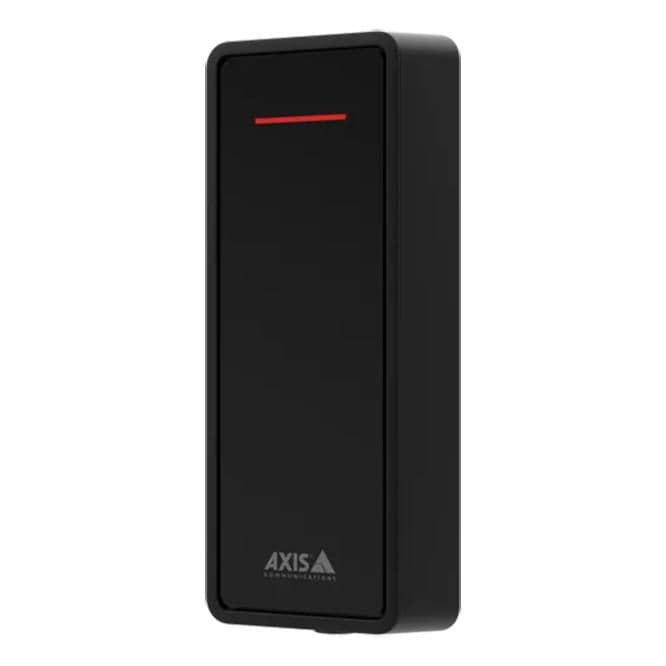 Axis A4030-E Reader - Leitor de proximidade RFID - with compact mulion design - com cabo - preto, NCS S 9000-N