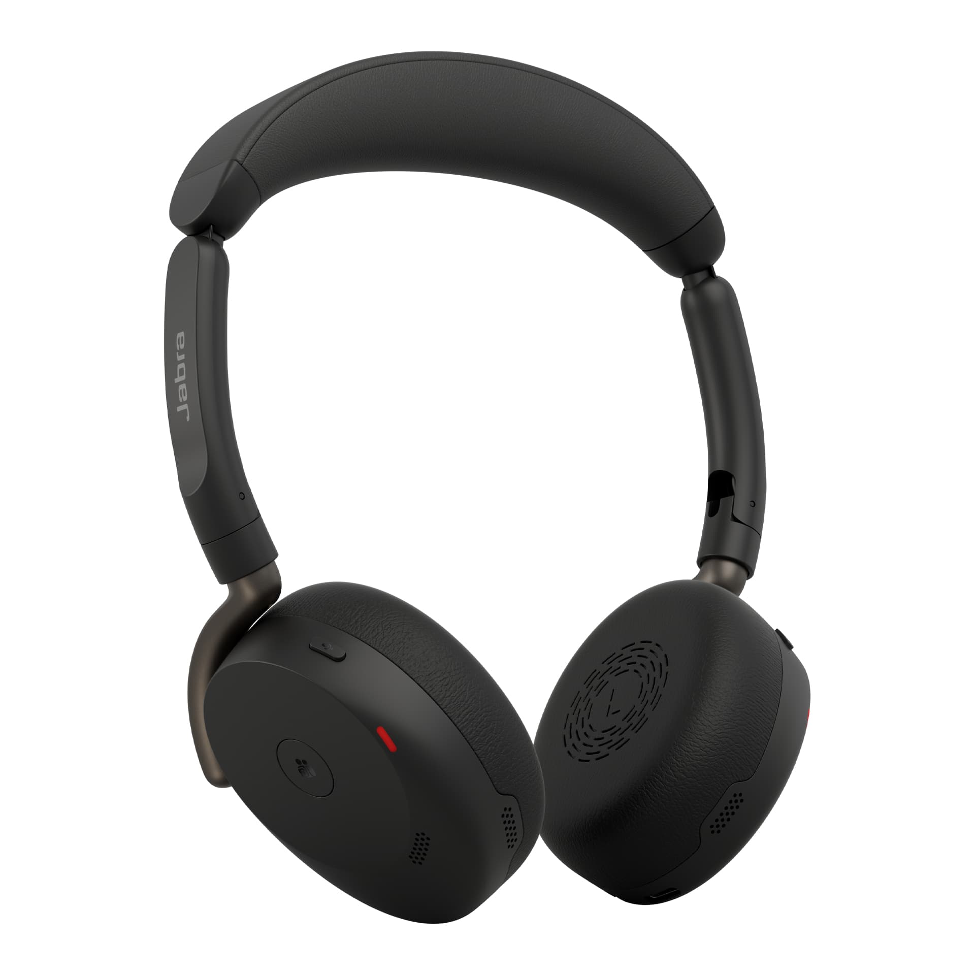 Jabra Evolve3 65 Flex MS - Auscultadores - no ouvido - bluetooth - sem fios, com cabo - cancelamento de ruído activo - USB-A via adaptador Bluetooth, USB-C - preto - Certificado para Microsoft Teams, Certificação Zoom, Works With Google Meet, Certifi
