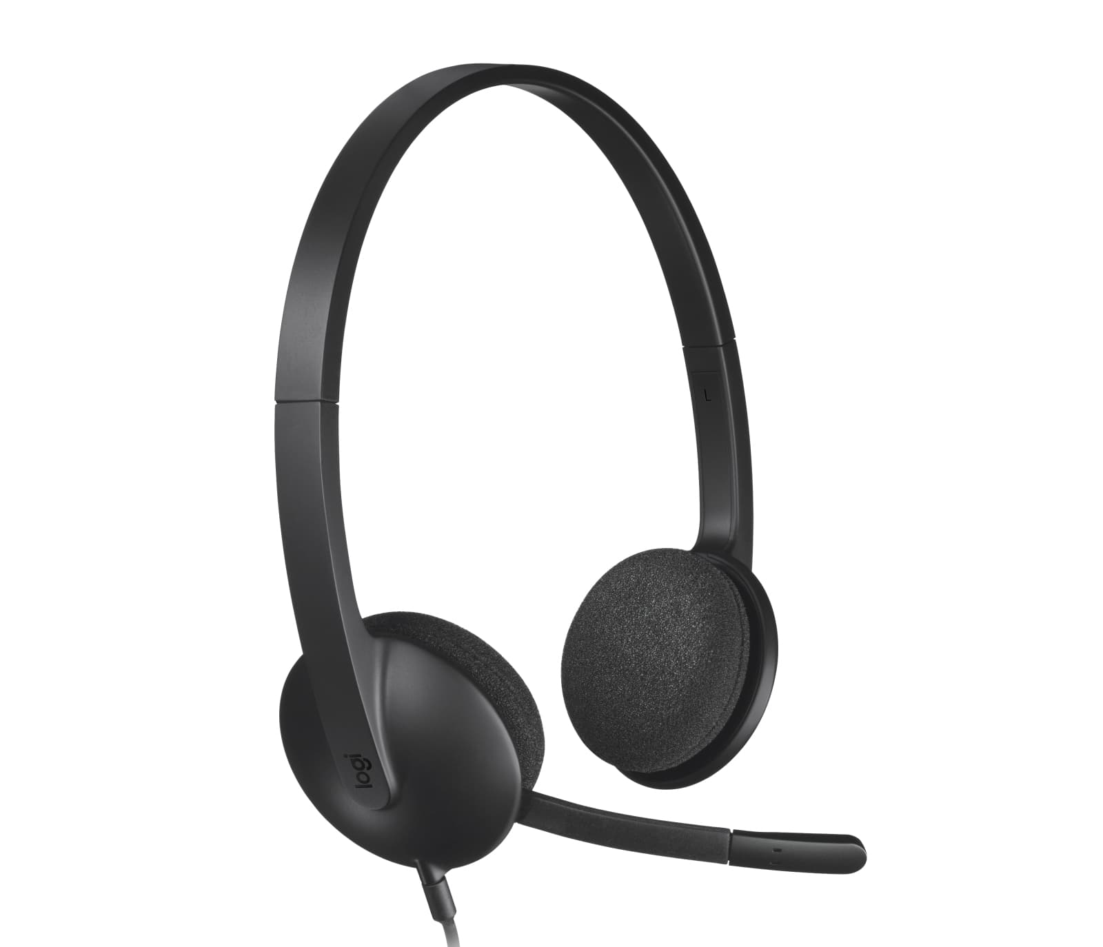 Logitech USB Headset H340 - Auscultadores - no ouvido - com cabo