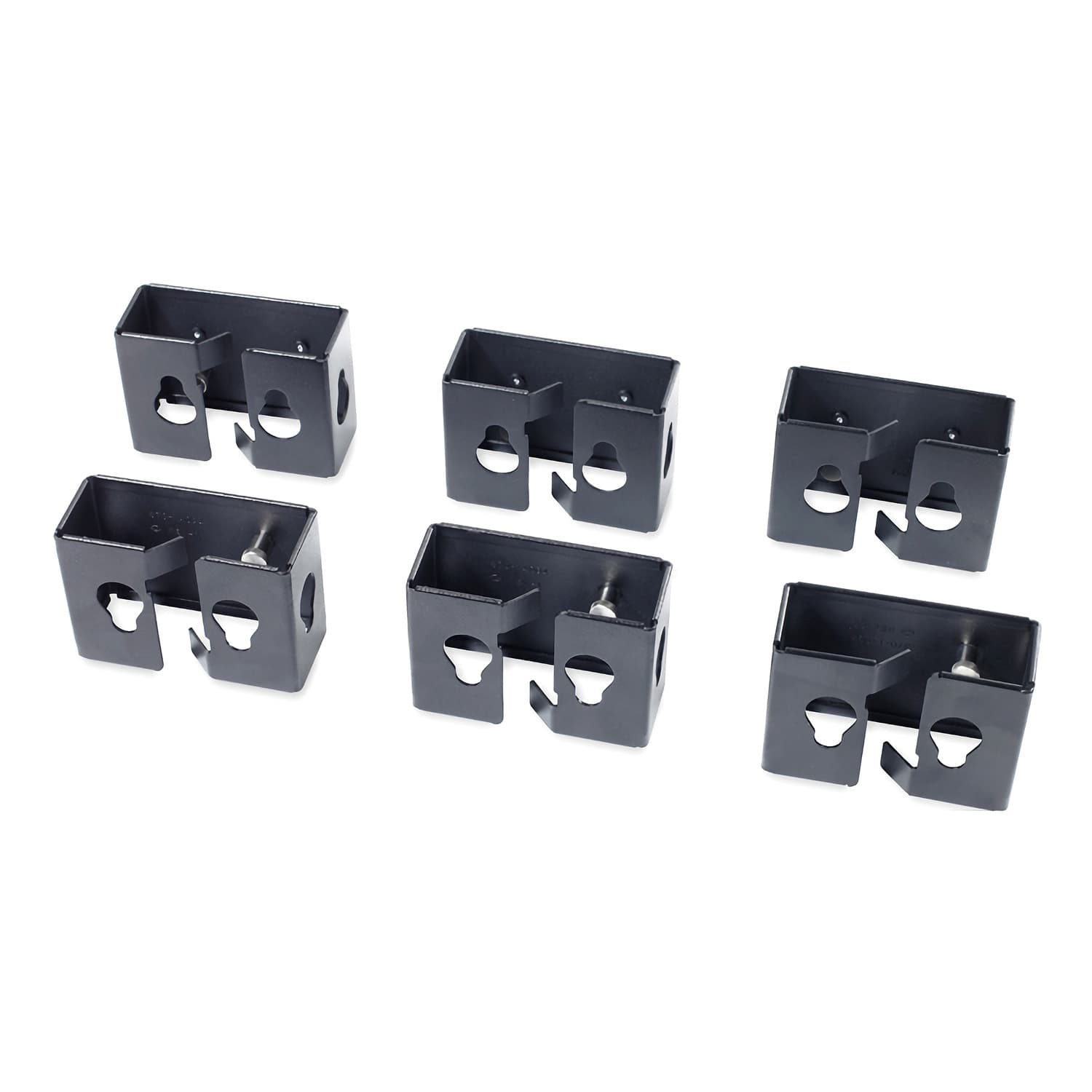 APC Cable Containment Brackets with PDU Mounting - Suportes de montagem PDU - preto - para NetShelter SX
