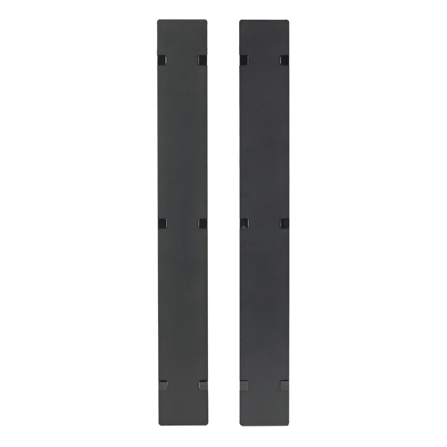 APC - Cobertura de painel de gestão de cabos de bastidor - preto - 48U - Compatível com TAA (pacote de 2) - para NetShelter SX