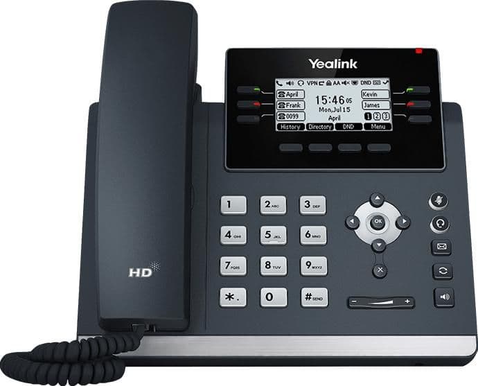 Yealink T42U IP Phone (No PSU) SIP-T42U, IP Phone, Grey