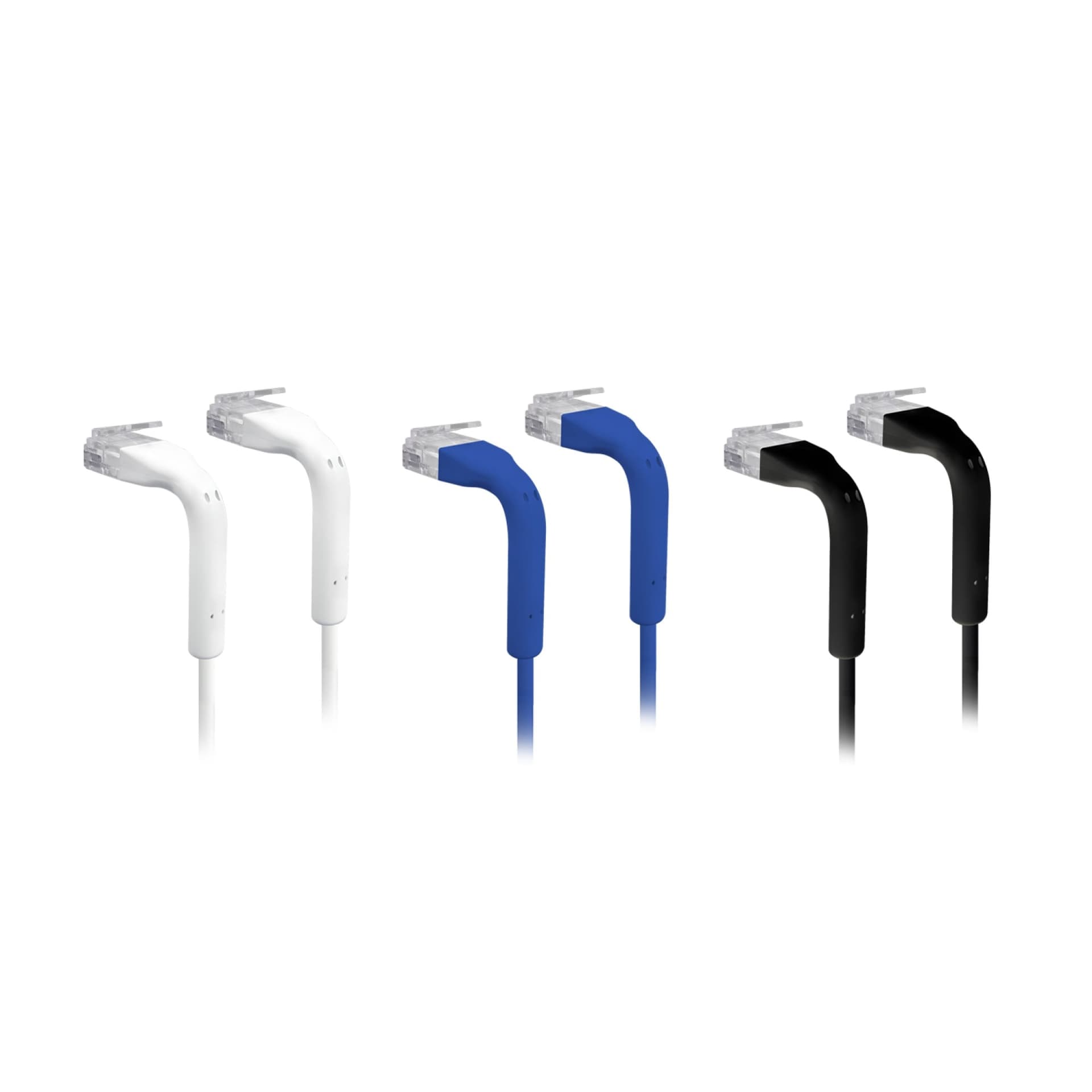 UBIQUITI PATCH CABLE WITH BENDABLE BOOTED RJ45, 0.1M, BLUE