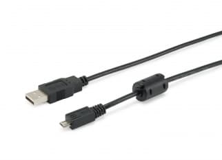 EQUIP CABO USB 2.0 A-MICRO-B M/M 1.8MT PRETO