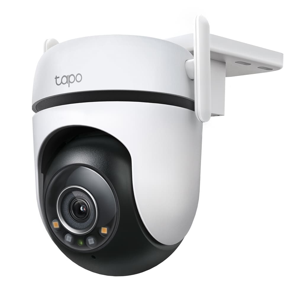 TP-LINK TAPO C520WS Outdoor Pan/Tilt Security Wi-Fi Camera 2K QHD 2560x1440 2.4GHz 2T2R 2x External Antennas 1x Ethernet Port